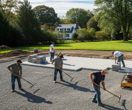 Our Local patio Installation Process in Oyster Bay