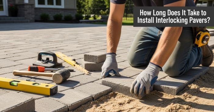 How Long Does It Take to Install Interlocking Pavers
