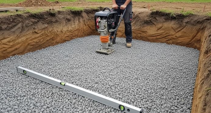 How to build a flagstone patio steps?